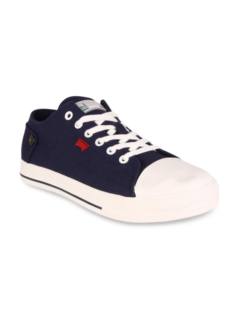 

Carrera Men Navy Blue Colourblocked Sneakers