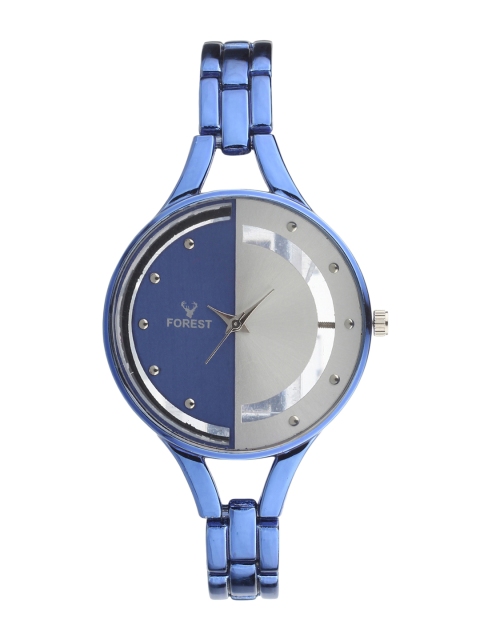 

Hobforestessentials Women Blue & Grey Analogue Watch FR-243-BL