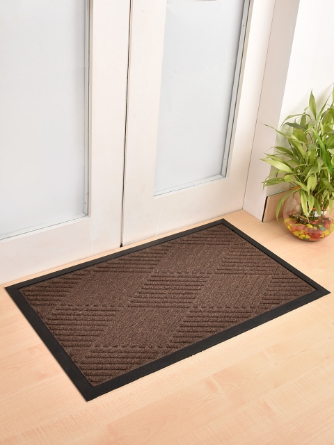 

Ariana Brown Tufted Polypropylene Rectangular Anti-Skid Doormat