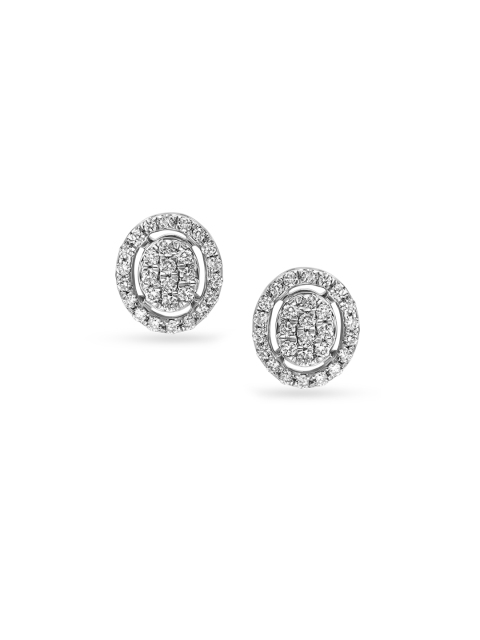 

Mia by Tanishq 14KT White Gold Diamond Stud Earrings