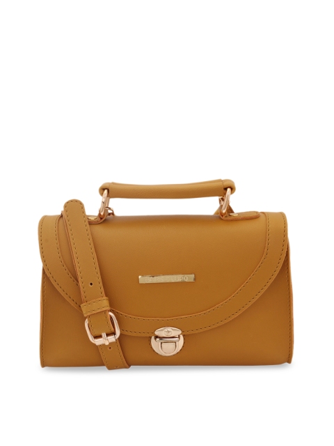

Lapis O Lupo Yellow Solid Satchel