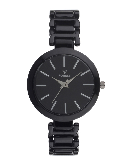 

Hobforestessentials Women Black Analogue Watch FR-246