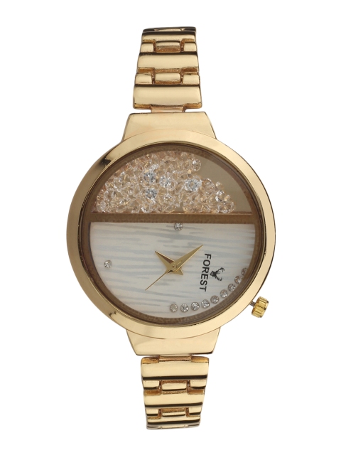 

Hobforestessentials Women Gold-Toned Analogue Watch FR-241