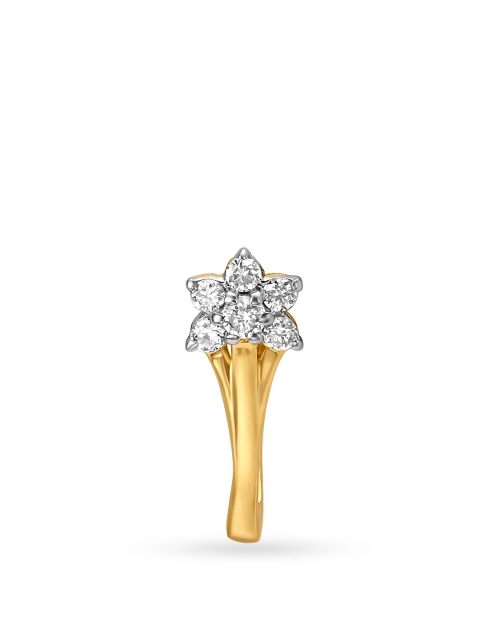 

Mia by Tanishq Women 14KT Yellow Gold Diamond Nose Pin