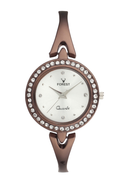 

Hobforestessentials Women Off-White Analogue Watch FR-249