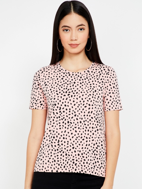 

Bossini Women Pink Printed Top