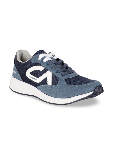 

Carrera Men Navy Blue & White Colourblocked Sneakers