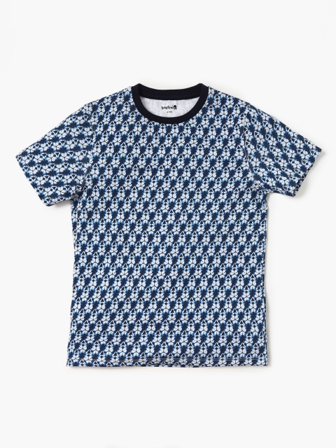 

Bossini Boys Blue Printed Round Neck T-shirt