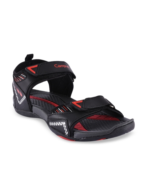 

Campus Men EXPO-2 Black Sports Sandals