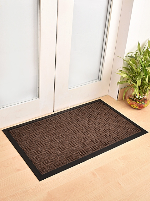 

Ariana Brown Tufted Polypropylene Rectangular Anti-Skid Doormat