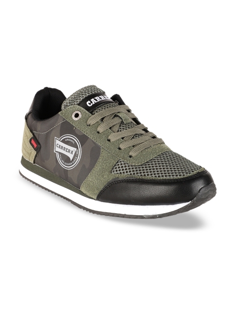 

Carrera Men Olive Green Sneakers