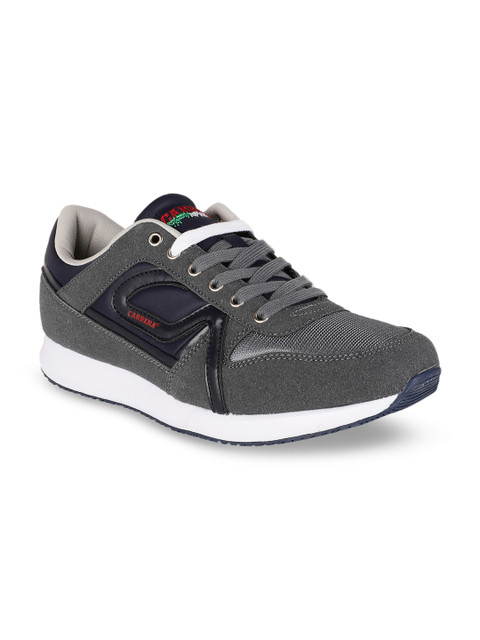 

Carrera Men Navy Blue & Grey Colourblocked Sneakers