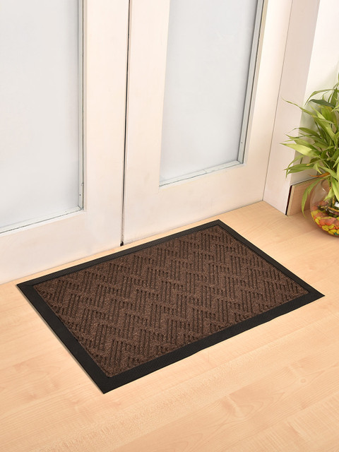 

Ariana Brown Tufted Rectangular Anti-Skid Doormat