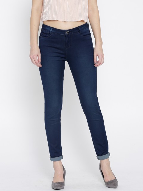

Xpose Women Blue Regular Fit Mid-Rise Clean Look Stretchable Jeans