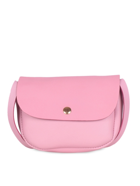 Bagkok Pink Solid Sling Bag