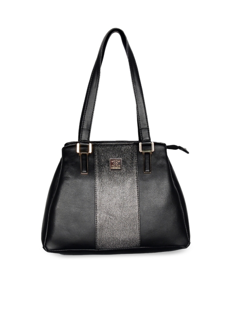 

ESBEDA Black Colourblocked Shoulder Bag