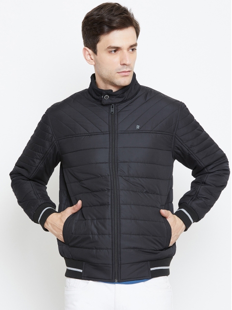 

Duke Men Black Solid Puffer Jacket