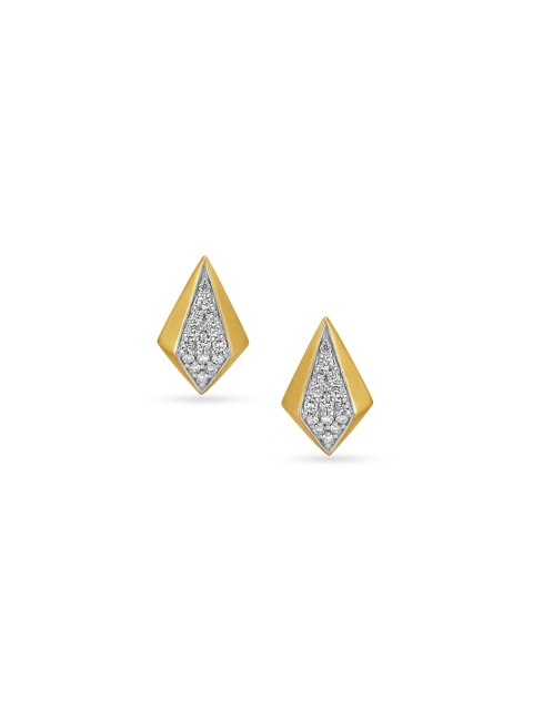 

Mia by Tanishq 14KT Yellow Gold Diamond Stud Earrings