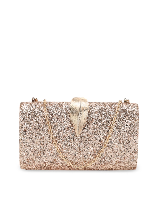 

Kazo Pink Textured Clutch