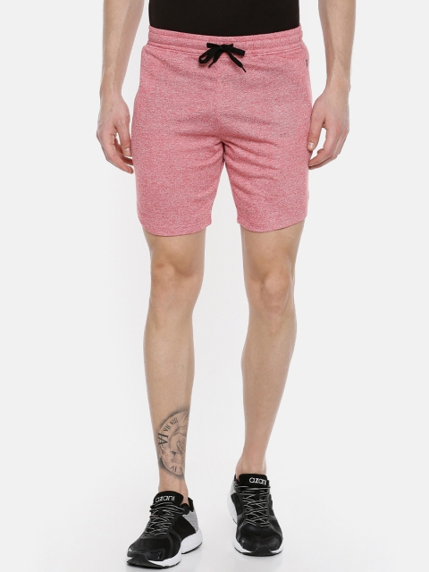 

Azani Men Red Solid Regular Fit Sports Shorts