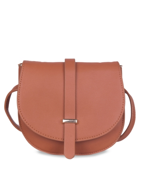 

Bagkok Tan Brown Solid Sling Bag
