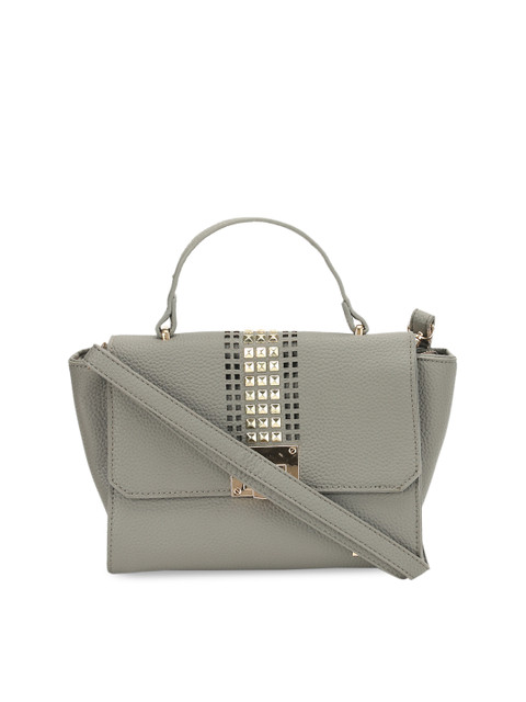 

Kazo Grey Embellished Satchel