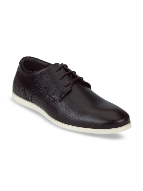 

Red Tape Men Coffee Brown Leather Derbys