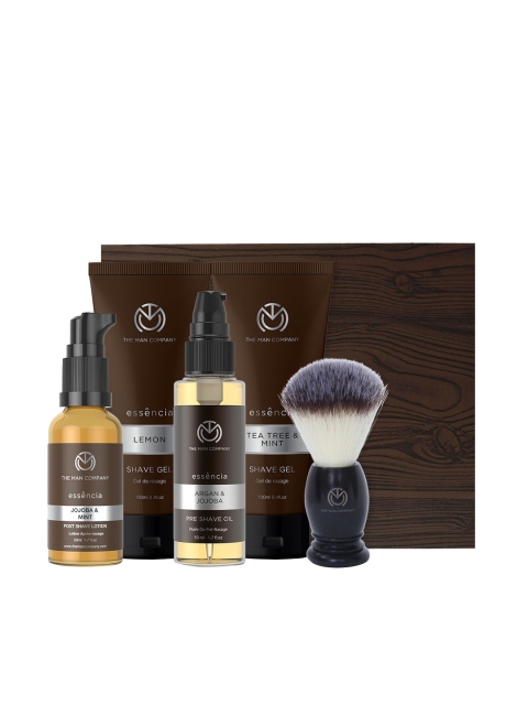 

THE MAN COMPANY Essencia Exquisite Shaving Combo, Black