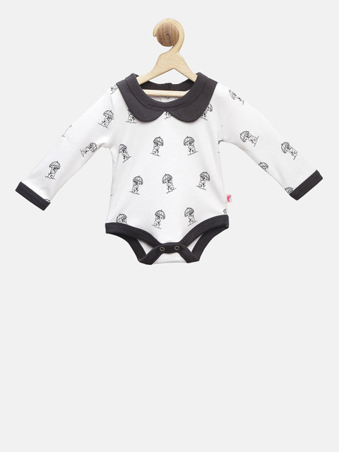

First Kick Boys White Organic Cotton Bodysuit