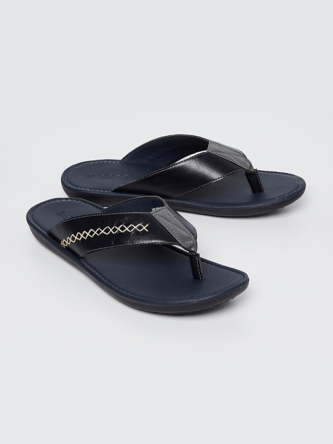 

CODE by Lifestyle Men Navy Blue & Black Comfort Sandals