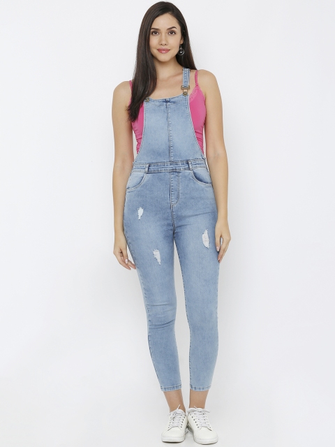 

Kraus Jeans Women Blue Denim Dungaree
