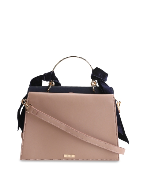 

Kazo Pink Solid Satchel
