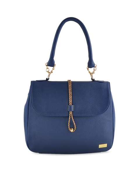 

yelloe Blue Solid Handheld Bag