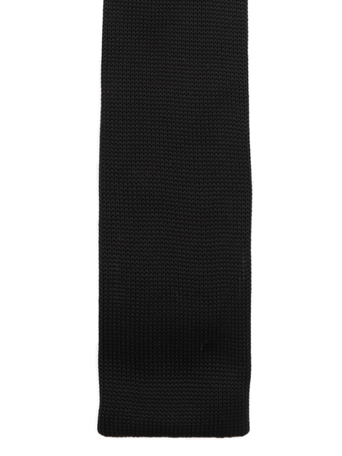 

The Tie Hub Black Solid Skinny Tie