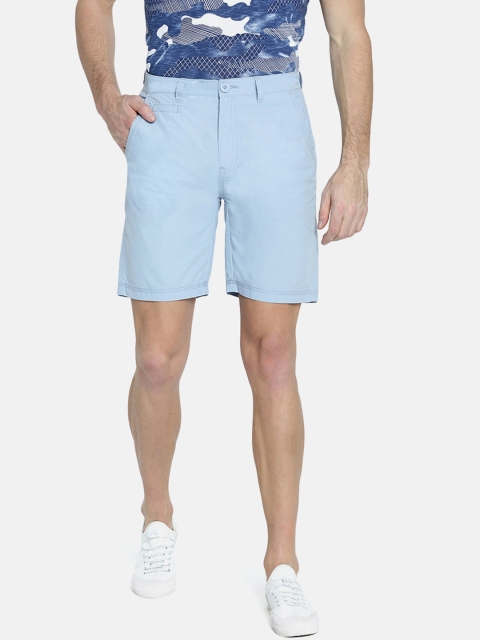 

Breakbounce Men Blue Solid Regular Shorts