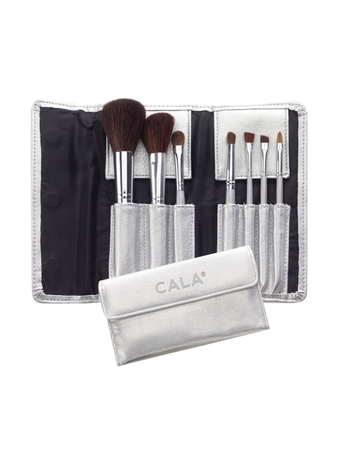 

Cala Silver-Toned Set of 7 Makeup Brushes