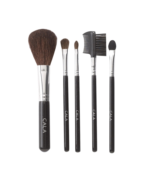 

Cala Women Black Set of 5 Makeup Brushes