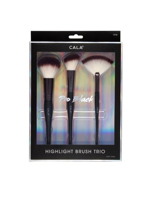 

Cala Set of 3 Makeup Brushes, Multi