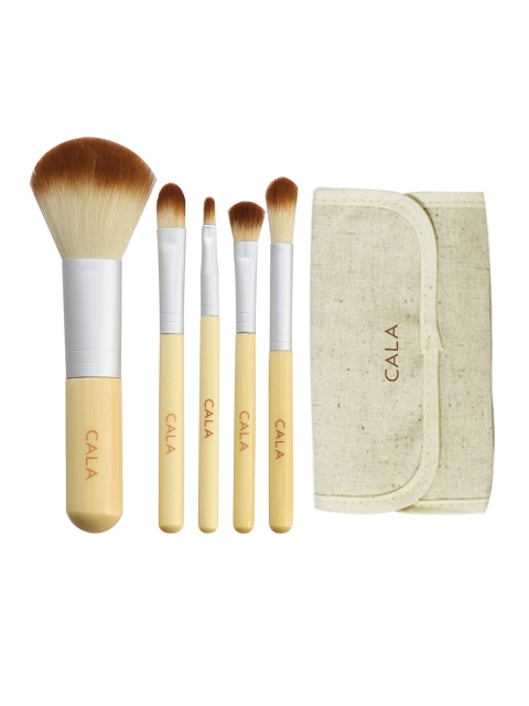 

Cala Set of 5 Bamboo Eye Makeup Brush, Multi