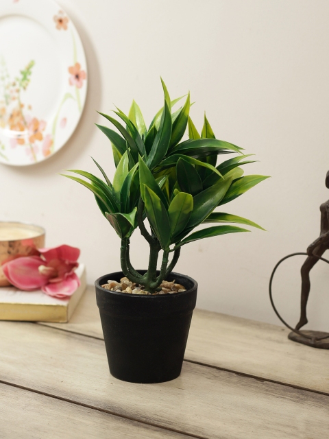 

House Of Accessories Green Artificial Plant With Pot