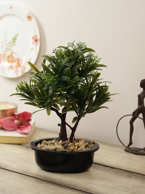

House Of Accessories Green Artificial Plant With Pot