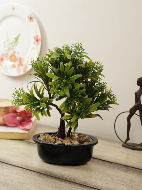 

House Of Accessories Green Artificial Plant With Pot
