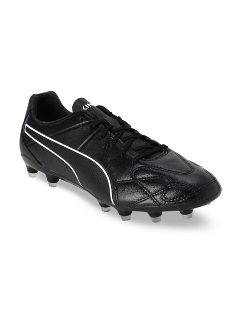 

Puma Unisex Black KING Hero FG Leather Football Shoes