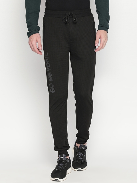 

Ajile by Pantaloons Men Black Regular Fit Solid Joggers