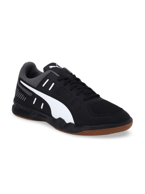 

Puma Men Black Mesh Badminton Auriz Shoes