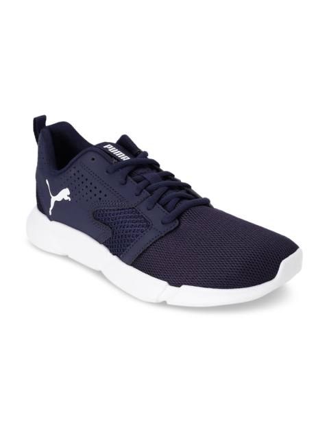 

Puma Unisex Navy Blue Mesh Running Shoes