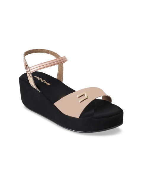 

Mochi Girls Gold-Toned Solid Heels