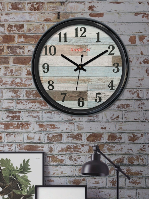 

RANDOM Sea Green Round Printed 30 cm Analogue Wall Clock
