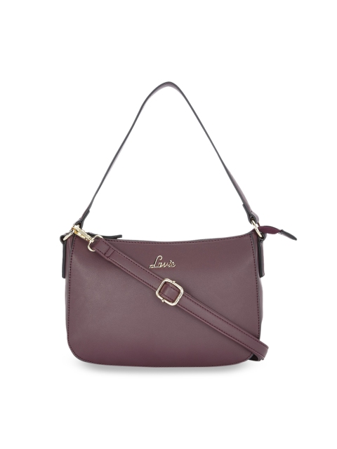 

Lavie Mauve Solid Handheld Bag