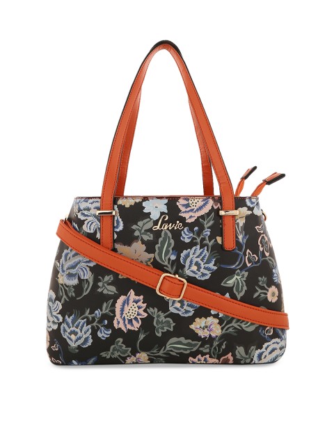 

Lavie Orange Printed Shoulder Bag